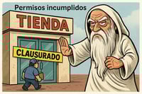 Caricatura editorial - La apertura que duró menos que la inauguración