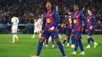 Koundé lidera remontada del Barcelona ante Frankfurt en Champions