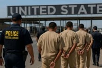 Estados Unidos entrega a México a reos mexicanos sentenciados