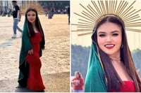Influencer Cielo Anais genera polémica por disfraz de la Virgen de Guadalupe