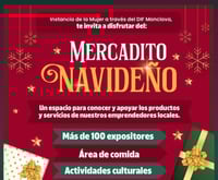 DIF Monclova invita al Mercadito Navideño en el Museo Coahuila y Texas