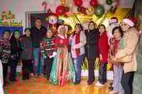 Celebra Castaños posada navideña con los adultos mayores