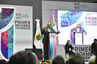 Víctor Leija presenta informe en Cuatro Ciénegas