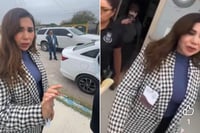 Comparece Tania Flores ante juzgado penal tras orden judicial