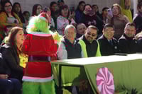 Festival Merry Grinchmas fortalece convivencia escolar en Nueva Rosita