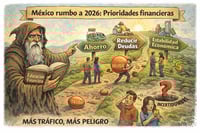 Caricatura editorial - Cronos y el reto del bolsillo