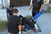 Motociclista termina lesionado tras ser chocado en la colonia Festse