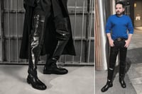 José Eduardo Derbez luce botas de YSL valoradas en 93 mil pesos