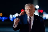 DOJ afirma que Trump no influyó en eliminación de fotos en archivos Epstein