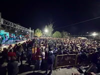 Gran posada reúne a cientos de personas en Las Esperanzas