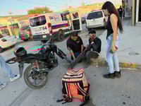 Repartidor resulta lesionado tras ser arrollado y abandonado por automovilista