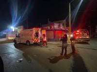 Ciclista resulta lesionado tras ser embestido por vehículo en el centro de Nueva Rosita