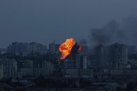 Ataque masivo ruso sacude Kiev y pone en alerta a toda Ucrania