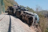 El tren venía muy fuerte, no sabemos si se quedó sin frenos: Pasajero