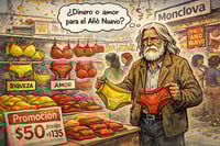 Caricatura editorial - Por si las dudas, uno de cada color