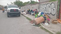 Autoridades de Limpieza atienden acumulación de basura en colonia Eliseo Mendoza Berrueto