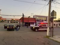 Motociclista resulta lesionado tras choque en la Zona Centro de Monclova