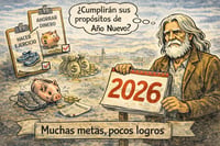 Caricatura editorial - Entre el deseo y la realidad