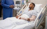 Anthony Joshua recibe alta médica tras accidente en Nigeria