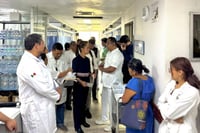 Sheinbaum explica foto con herido del Tren Interoceánico