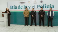 Reconoce Sari Pérez a policías municipales por su entrega y servicio
