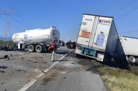 Cuatro fallecidos y 2 lesionados tras choque en la carretera Ciudad Victoria-Zaragoza