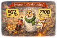 Caricatura editorial - IEPS con todo… al bolsillo en 2026