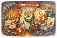 Caricatura editorial – Comienza el año... cuesta arriba