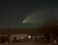 Objeto brillante sorprende a habitantes de Múzquiz y Boquillas; era cohete Falcon X