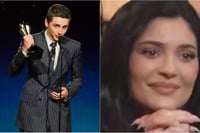 Timothée Chalamet agradece a Kylie Jenner en Critics Choice