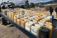 Decomisan 39 mil 400 litros de hidrocarburo en Hidalgo