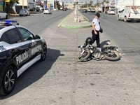Motociclistas encabezan estadísticas de accidentes en Monclova