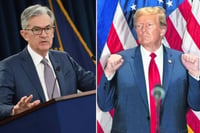 Trump llama "cretino" a Jerome Powell y anticipa su salida de la Fed