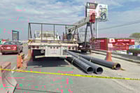 Fallece trabajador tras grave accidente en obra vial de Nuevo León