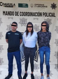 Simulación de pertenencia criminal deriva en detención de tres personas en la colonia Acoros
