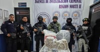Operativo interinstitucional en Acuña deja inmueble y droga asegurados