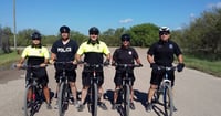 Capacitan a policías en patrullaje en bicicleta en Eagle Pass