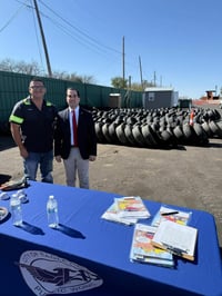 Retiran más de 100 llantas en Eagle Pass como medida preventiva de salud