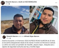 Buscan a hombre desaparecido en Monclova
