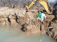 La línea general de agua en la Región Carbonífera recibe mantenimiento 