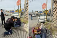 Repartidor de Didi resulta lesionado en accidente vial