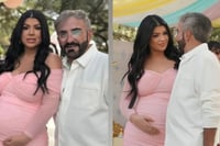 Vicente Fernández Jr. y Mariana González celebran baby shower de Isabella