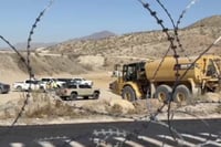 EU realiza detonaciones controladas para ampliar muro en Ciudad Juárez