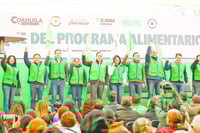 Manolo arranca el gran programa alimentario con Mejora Coahuila