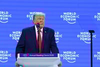 Trump asegura que 'Europa no va en buena dirección' en discurso en Davos