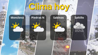 Clima en Coahuila: nubes, claros y viento moderado