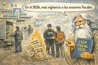 Caricatura editorial - El SAT aprieta el paso
