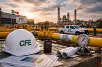 CFE activa coberturas para enfrentar escalada del gas por tormenta invernal