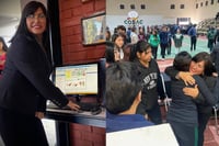 Alumnos despiden con emoción a maestra Anita del COBAC