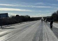 Reabren carretera 29 tras cierre preventivo por formación de hielo